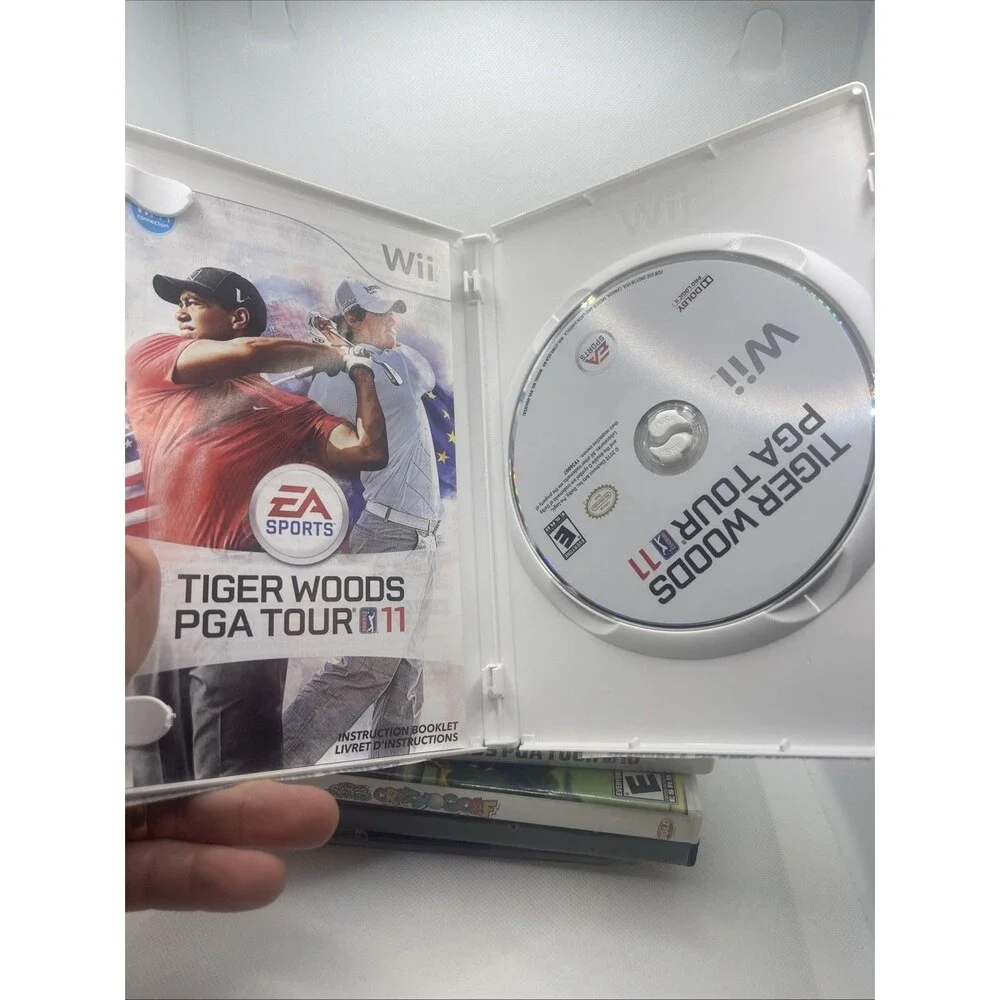 Wii Games Lot Of 7 - Golf Games, Icarly, Ww2 Aces